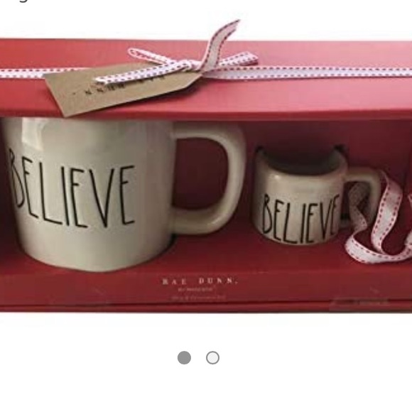 Rae Dunn Other - Rae Dunn Believe holiday mug gift set New in box
